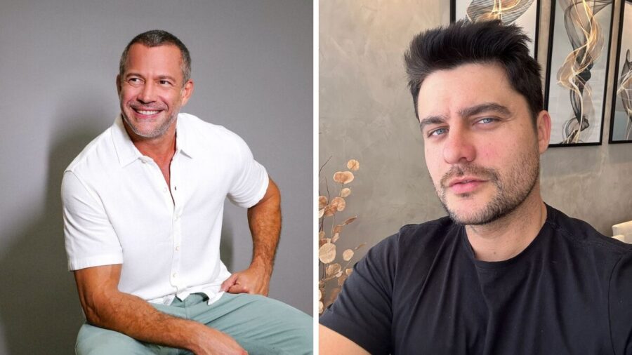 Malvino Salvador e Guilherme Leicam viveram casal em novela - Foto: Reprodução/Instagram