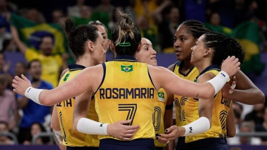 A seleção feminina de vôlei está fora das finais da modalidade nas Olimpíadas de Paris 2024.