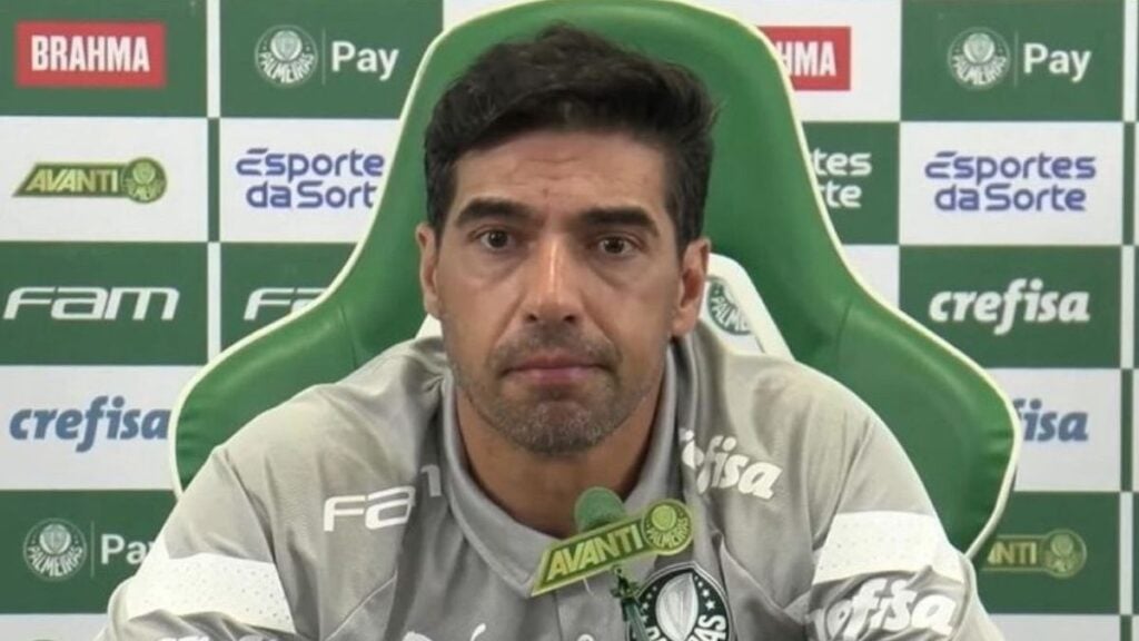 Abel Ferreira falou da superioridade fo Flamengo na partida de ida da Copa do Brasil - Foto: Reprodução / Internet