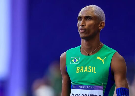 Alison dos Santos, conhecido como Piu, garantiu sua vaga na final dos 400m com barreiras nas Olimpíadas de Paris 2024.