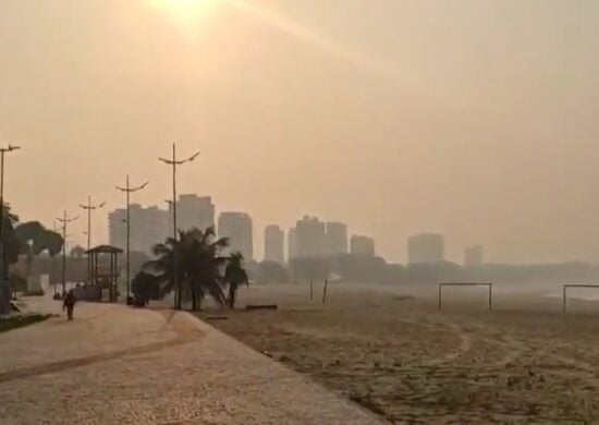 Previsão do tempo em Manaus é de calor e fumaça - Foto: Reprodução/X.