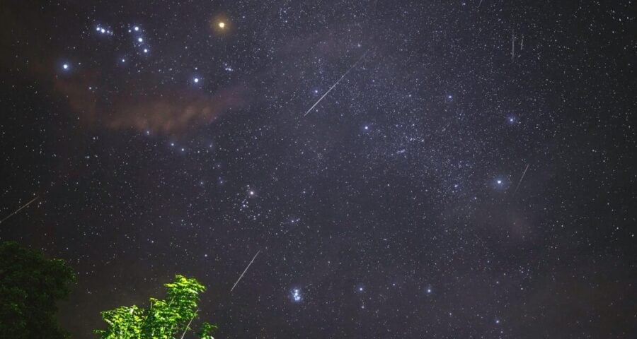 Como observar as chuvas de meteoros Perseidas