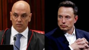 Alexandre de Moraes bloqueou contas da empresa Starlink Holding que pertence ao bilionário Elon Musk - Foto: Reprodução