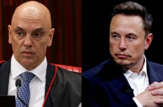 Alexandre de Moraes bloqueou contas da empresa Starlink Holding que pertence ao bilionário Elon Musk - Foto: Reprodução