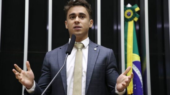 Nikolas Ferreira aguarda trâmite do processo em que foi acusado de injúria - Foto: Mário Agra/Câmara dos Deputados