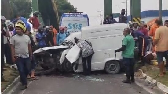 Motorista morre em acidente de trânsito - Foto: Reprodução/WhatsApp