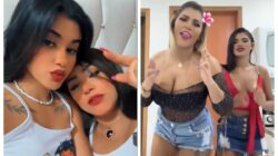 Babá grava vídeos no perfil da patroa Kamila - Foto: Reprodução/TikTok