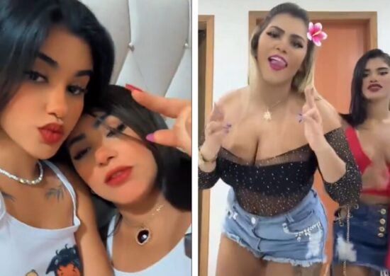 Babá grava vídeos no perfil da patroa Kamila - Foto: Reprodução/TikTok