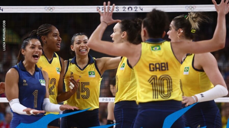 Vôlei feminino avança na competição nas Olimpíadas de Paris 2024 - Foto: Luiza Moraes/COB