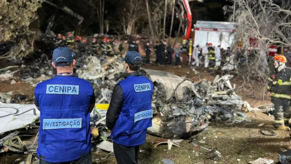 Queda de avião em Vinhedo resultou em 62 mortes - Foto: Divulgação/FAB