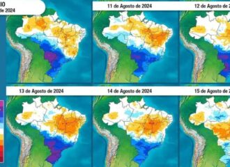 Onda de frio no Brasil deve se intensificar na próxima semana - Foto: ClimaTempo