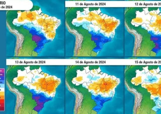 Onda de frio no Brasil deve se intensificar na próxima semana - Foto: ClimaTempo