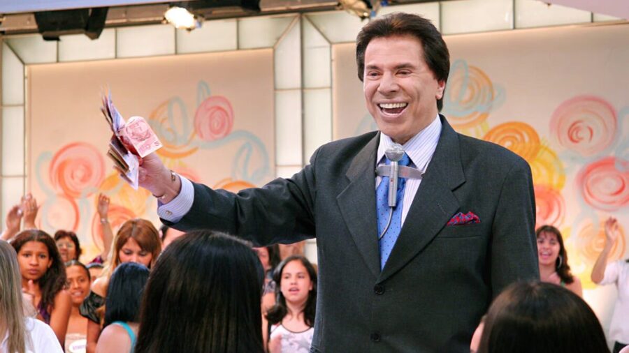 Silvio Santos e tradição de distribuir dinheiro - Foto: SBT