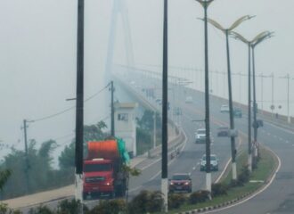 Manaus passou por uma onda de fumaça no último sábado (10). Foto: Reprodução Internet