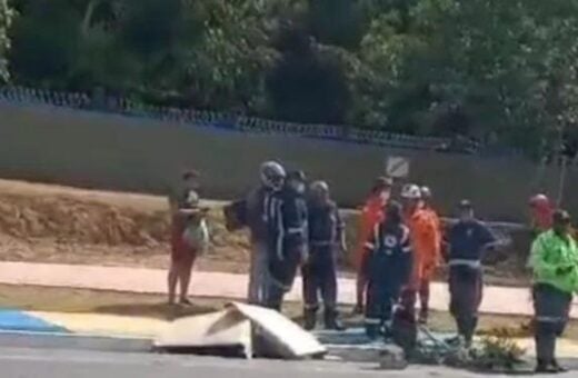 Morre motociclista de APP envolvido em acidente em Manaus