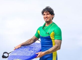 Nesta quinta-feira (1º), Gabriel Medina garantiu vaga na semifinal dos Jogos Olímpicos de Paris-2024.