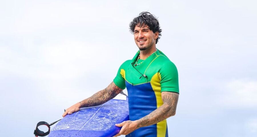 Nesta quinta-feira (1º), Gabriel Medina garantiu vaga na semifinal dos Jogos Olímpicos de Paris-2024.