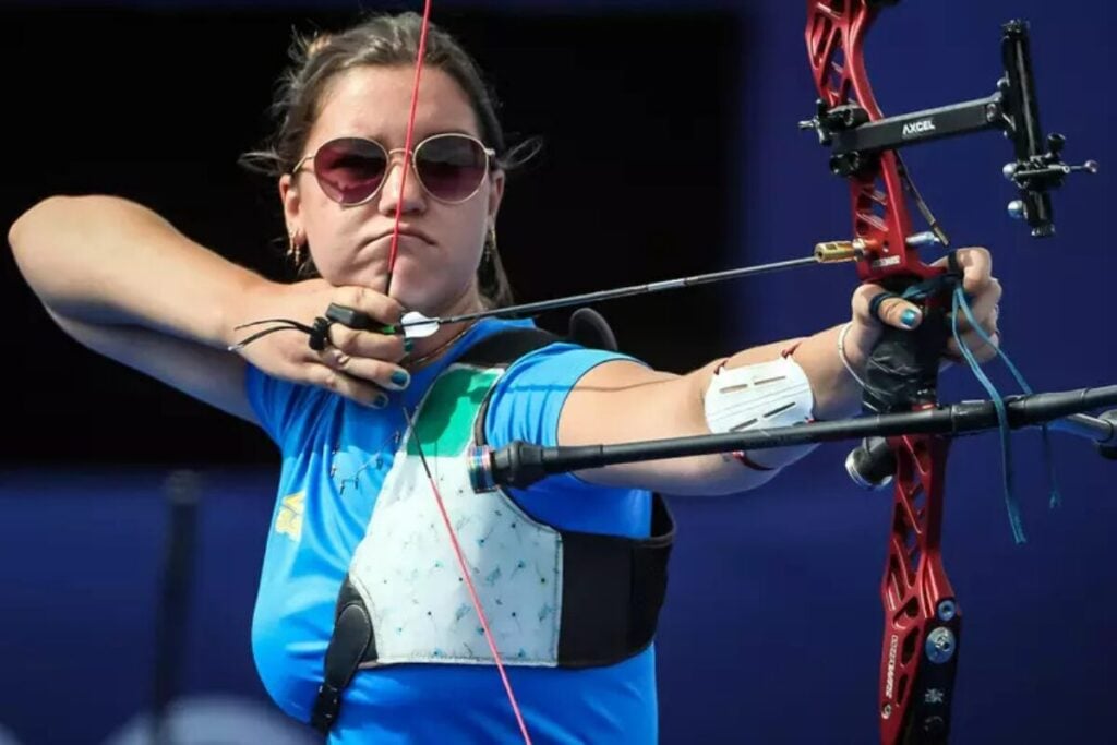 A carioca Ana Luiza Caetano foi eliminada dos Jogos Olímpicos de Paris -Foto: Gaspar Nóbrega/COB.