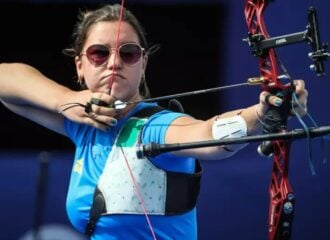 A carioca Ana Luiza Caetano foi eliminada dos Jogos Olímpicos de Paris -Foto: Gaspar Nóbrega/COB.