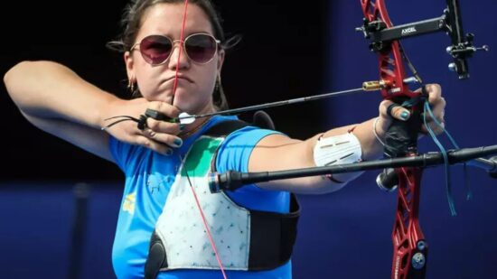 A carioca Ana Luiza Caetano foi eliminada dos Jogos Olímpicos de Paris -Foto: Gaspar Nóbrega/COB.