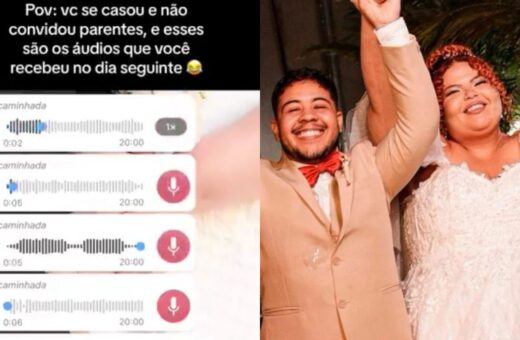 Parentes reclamam que não foram convidados para o casamento de Lara Cristina. Foto: Reprodução Internet