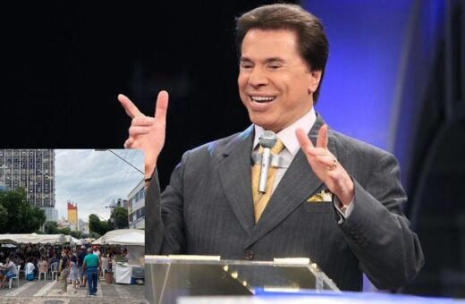 Visita de Silvio Santos em Manaus e marcada por homenagem