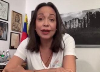 María Corina Machado agradeceu ao Brasil por assumir os interesses diplomáticos da Argentina na Venezuela.