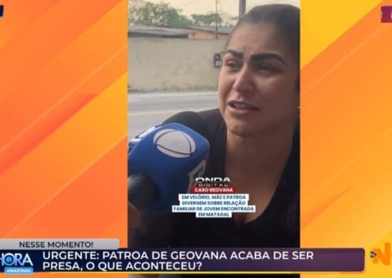 Camila Barroso, patroa de babá morta em Manaus, é presa nesta quarta-feira (28). Foto: Tá Na Hora/ TV Norte