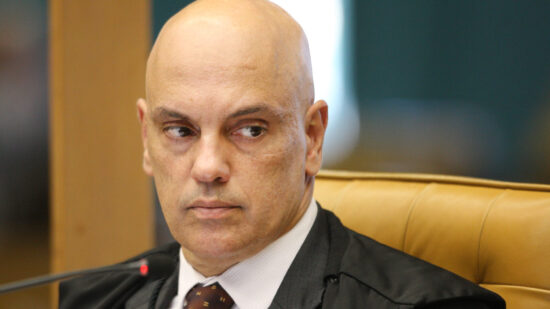 Em meio a críticas Alexandre de Moraes recebe apoio de autoridades. Foto: Nelson Jr./SCO/STF