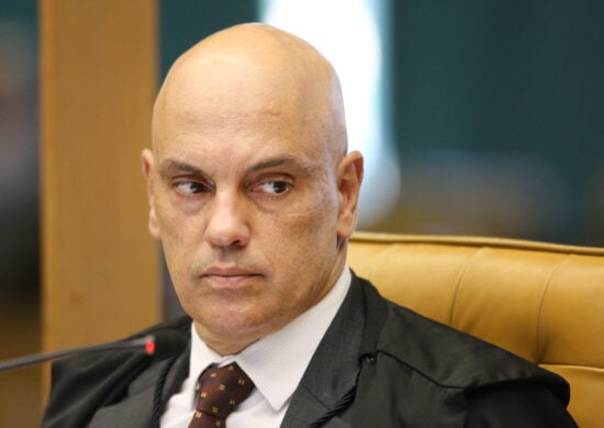 Em meio a críticas Alexandre de Moraes recebe apoio de autoridades. Foto: Nelson Jr./SCO/STF