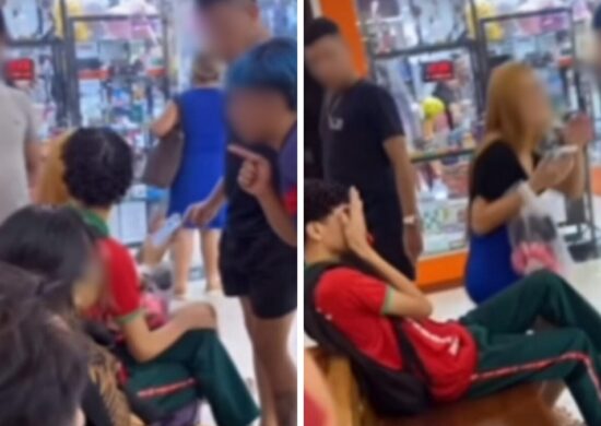 Os adolescentes estavam em um shopping na cidade de Manaus - Foto: Reprodução/Redes Sociais