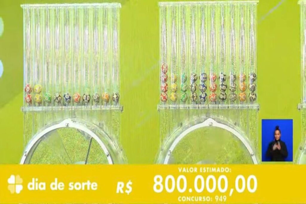 Dia de Sorte 949: sem vencedores, prêmio acumula para R$ 1,1 milhão