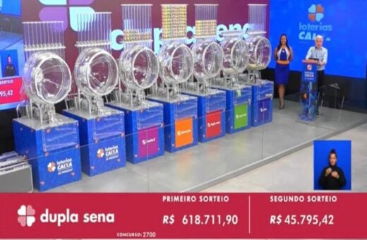 Dupla Sena 2700: sem vencedores, prêmio aumenta para R$ 800 mil