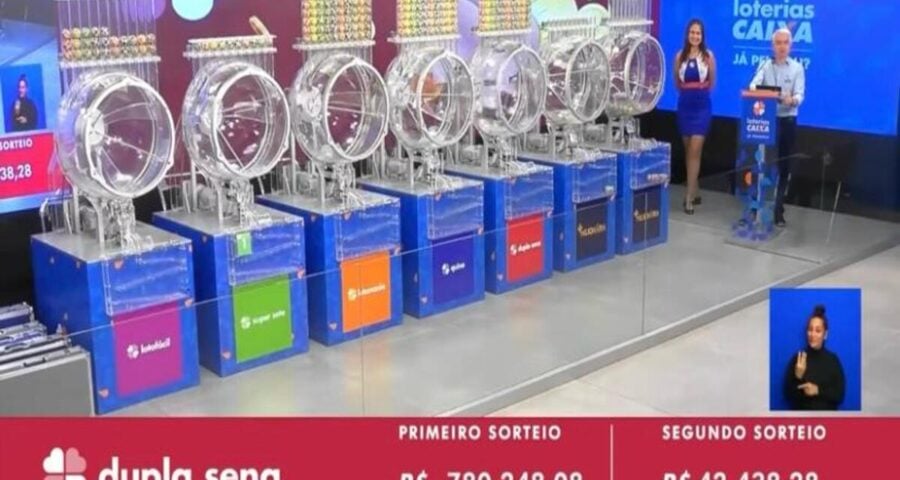 Dupla Sena 2701: sem vencedores, prêmio aumenta para R$ 1 milhão