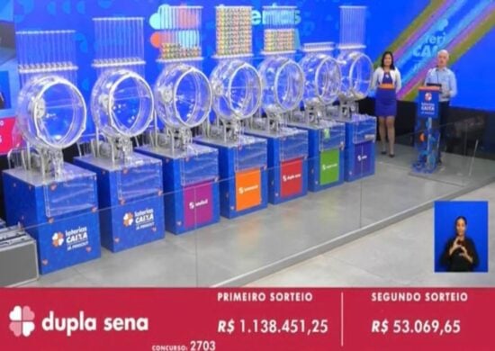 Dupla Sena 2703: sem vencedor, prêmio aumenta para R$ 1,4 milhão