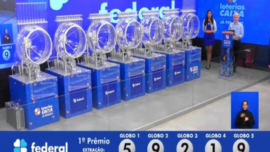 Loteria Federal de hoje, quarta-feira (07/08); prêmio chega a R$ 500 mil