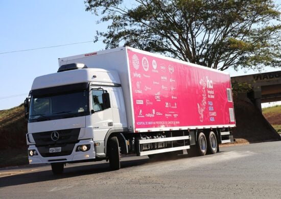 Carreta está estacionada no Hospital de Amor em Palmas - Foto: Divulgação/Hospital de Amor