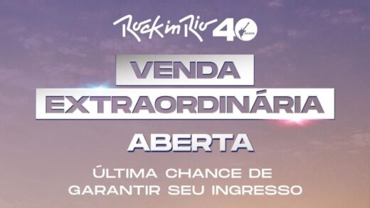 Rock in Rio abre venda extra de ingressos - Foto: Reprodução/Instagram