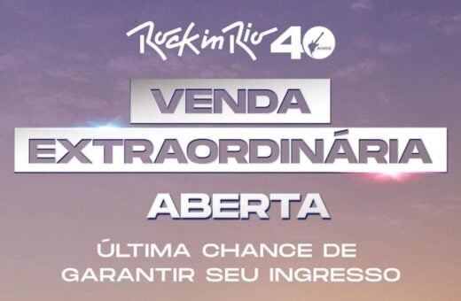 Rock in Rio abre venda extra de ingressos - Foto: Reprodução/Instagram