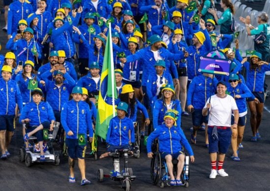 Delegação do Brasil nos Jogos Paralímpicos de Paris 2024. Foto: CPB