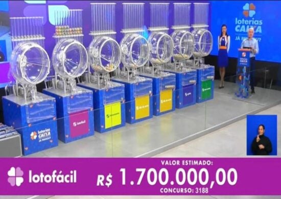 Lotofácil de hoje, sexta-feira (23/08), concurso 3189; prêmio chega a R$ 1,7 milhão