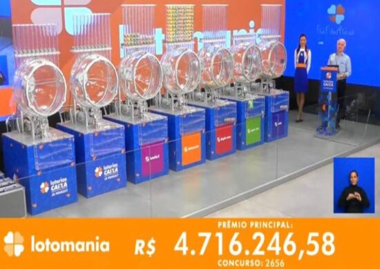 Lotomania 2656: uma aposta acertou e ganhou R$ 4.716.246,58