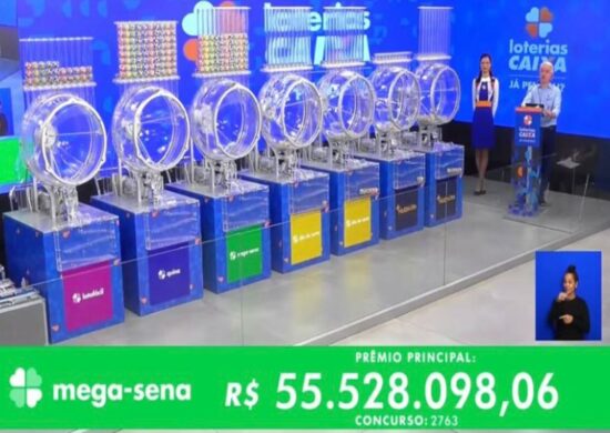 Mega Sena 2763: sem vencedor, prêmio aumenta para R$ 65 milhões