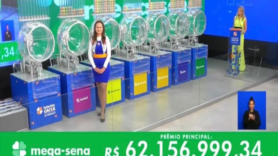 Mega-Sena 2764: uma aposta acertou sozinha e ganhou R$ 62.156.999,34