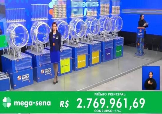 Mega Sena 2767: sem vencedores, prêmio aumenta para R$ 6,5 milhões