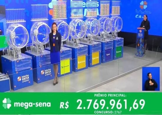 Mega-Sena de hoje, quina-feira (29/08), concurso 2767; prêmio chega a R$ 6,5 milhões