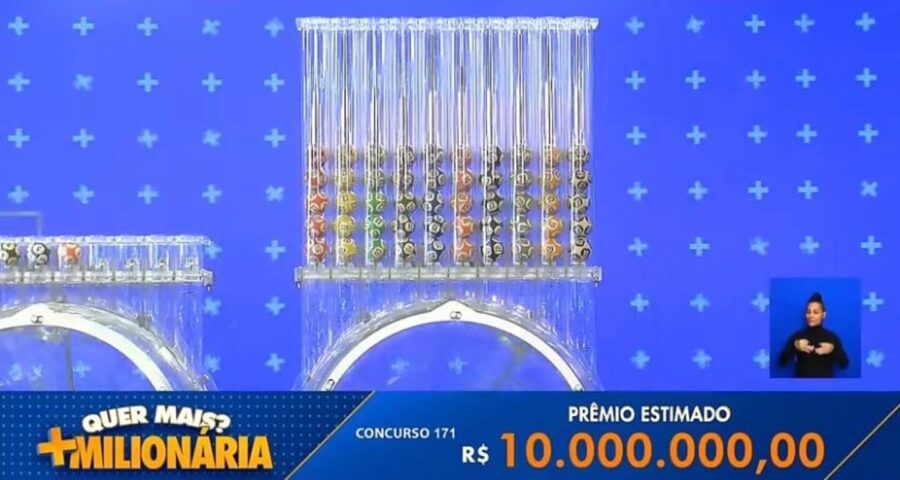 +Milionária 171: sem vencedores, prêmio segue em R$ 10 milhões