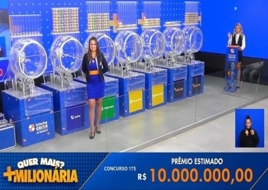 +Milionária de hoje, quarta-feira (28/08), concurso 176; prêmio chega a R$ 10 milhões