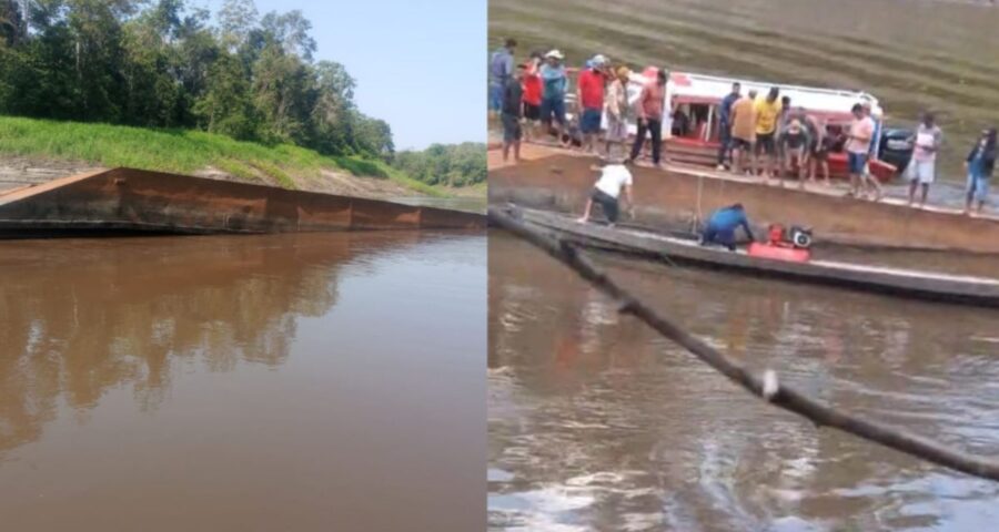 naufrágio deixa três mortos e dois desaparecidos no interior do AM