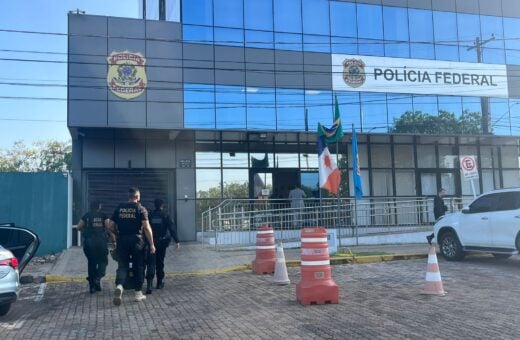 Policiais federais cumprem mandados em Palmas, Gurupi e Dianópolis - Foto: Anne Acioli/TV Norte Tocantins